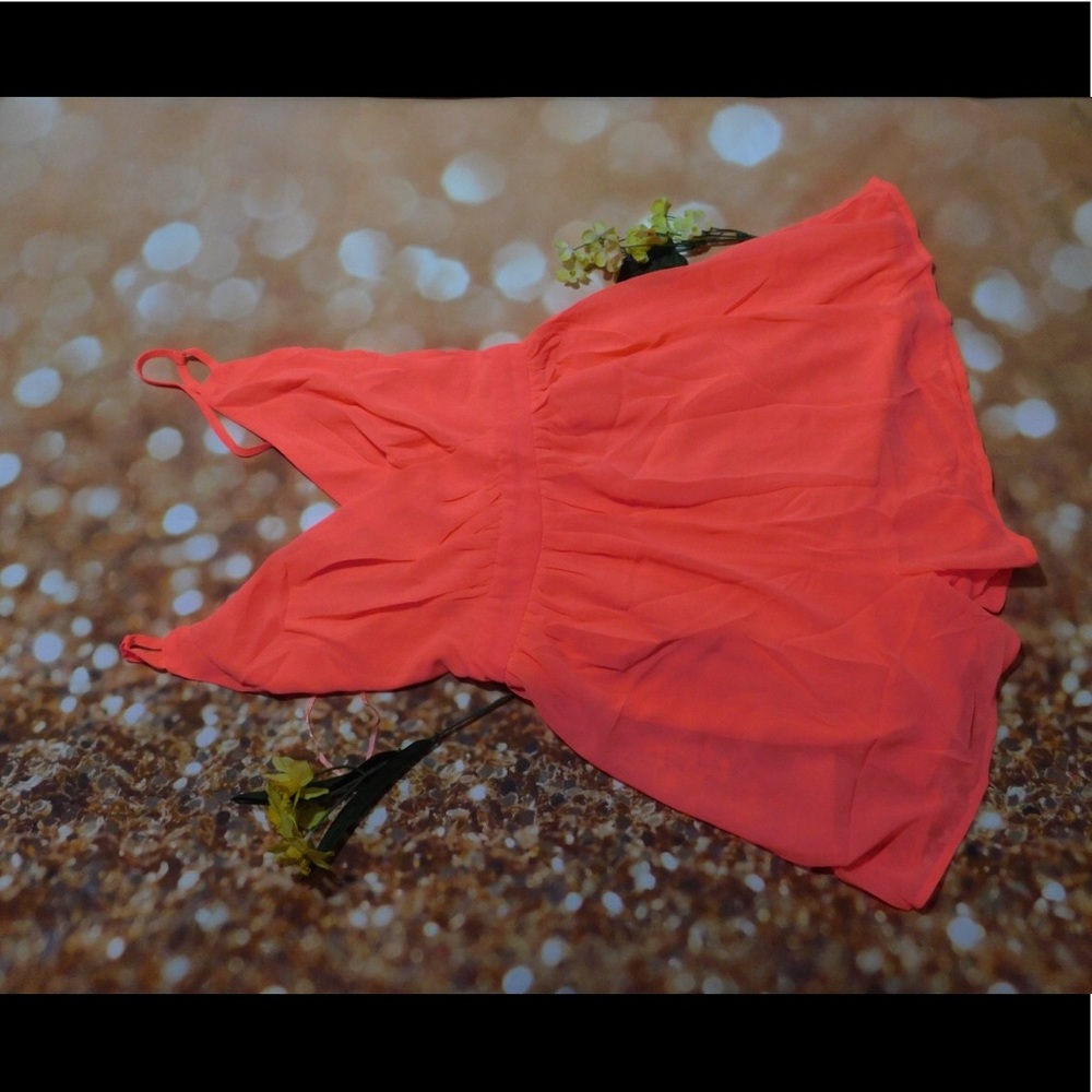 ❤️ Neon Orange Romper ❤️ PRICE FIRM
